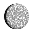 thumbnail image 1 of Fotbe Snake Funda de Llanta de Repuesto con Estampado, Engrosada, Ajuste Universal para Jeep, Remolque, RV, SUV, Camión-15 inch, 1 of 6
