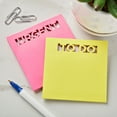 Pen+Gear Die Cut Sticky Notes, 60 Count, 2 Pack, 3" x 3", Reminder