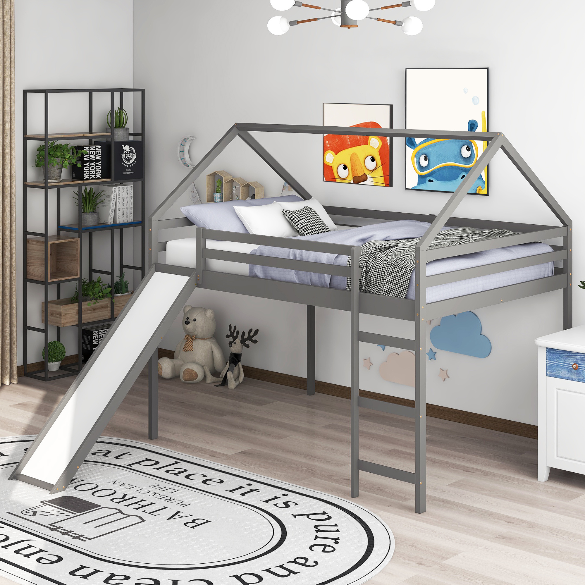 full size low loft bed sale