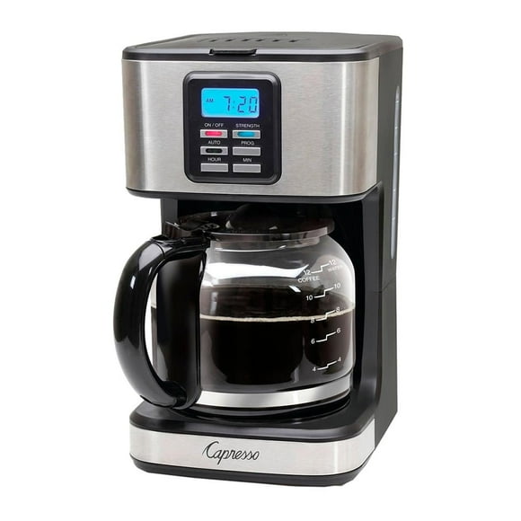 Cafetera de Goteo Capresso SG220 12 Tazas Acero Inox