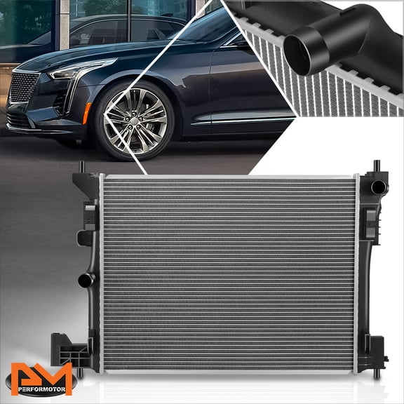 PM PERFORMOTOR for 16-20 Cadillac CT6 2.0L 3.0L 3.6L Aluminum Core Cooling Radiator DPI-13623