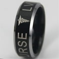 thumbnail image 3 of Black Tungsten Licensed Vocational Nurse New Logo Ring, 3 of 5