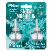 Glade Plug In Refills, 2 Refills, Electric Scented Oil, Snow Much Fun