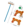 thumbnail image 2 of FENGGUIQU Family Time Croquet Sets For Kids Assorted Color 1 Set, 2 of 7