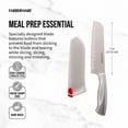 thumbnail image 3 of Farberware Edgekeeper Classic 7-inch Stainless Steel Santoku Knife with Self-Sharpening Sleeve, 3 of 14
