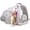Pink, variant on Front Expandable Cat Backpack Carrier, Fit up to 20 lbs, Space Capsule Astronaut Bubble Window Backpack for Large Fat Cat and Small Puppy, Galaxy Blue Print