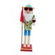 thumbnail image 5 of Figura de Papá Noel de madera de 15 pulgadas, marioneta de Cascanueces, juguete, adorno de mesa portátil para mesas, estantes, encimeras, decoración Estilo B, 5 of 10
