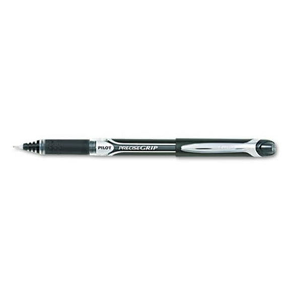 Pilot  Precise Grip Roller Ball Stick Pen  Black Ink  Bold