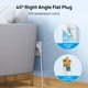 thumbnail image 5 of Protector contra sobretensiones para regleta, 2 puertos USB C y 2 puertos USB A, enchufe plano, 5 of 5