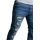 thumbnail image 3 of Pantalon De Caballero Urbano Skinny Roto Bonefish A0173fr, 3 of 5
