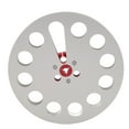 thumbnail image 2 of Empty Tape Reel, 1/4 7 Inch Aluminum Metal Reel, Aluminum Alloy Universal Open Reel Sound Tape Empty Take Up Reel, for  Studer Universal Opening Machine Parts, 2 of 7