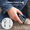 thumbnail image 4 of ULANZI MA07 Magnetic Phone Tripod Mount for Magsafe, Soporte de Aluminio para C&aacute;mara de Tel&eacute;fono con Tornillo de 1/4 de Pulgada para C&aacute;mara, Compatible con iPhone Seri, 4 of 9