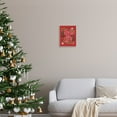thumbnail image 2 of Stupell Industries Peace & Joy Holiday Botanicals Plants Modern Calligraphy Graphic Art Unframed Art Print Wall Art, Design by Louise Allen, 2 of 5