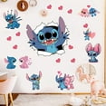 thumbnail image 5 of 3D wall stickers, Stitch wall stickers for interior decoration, background wall decoration, 60X40CM, 5 of 7