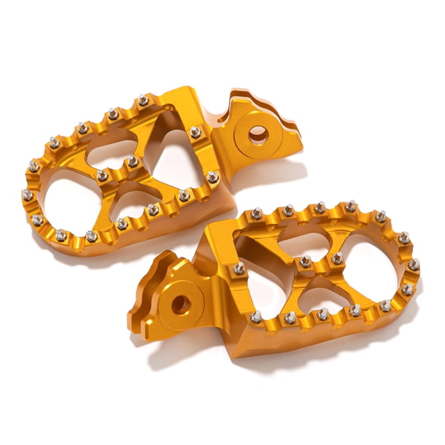 Pedane/poggiapiedi Per Sur-ron Light Bee X, Segway X160/X260, Talaria Sting - In Alluminio E Acciaio, 1 Paio