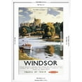 thumbnail image 5 of Art.com Windsor, England - British Railways Windsor Castle Thames Poster Art Print by Lantern Press, White Frame Wall Art, 21" x 29", 5 of 5
