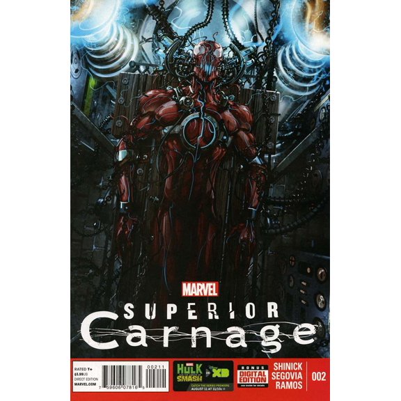 Superior Carnage #2 VF ; Marvel Comic Book