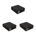thumbnail image 1 of kurtrusly Cube Storage Organizer Convenient Closet Organization Solution Protective Storage Closet Organizer Black 3Set, 1 of 6