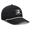 thumbnail image 3 of Men's Fanatics Black Anaheim Ducks Authentic Pro Rink Roper A-Frame Adjustable Hat, 3 of 4