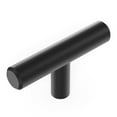 thumbnail image 3 of Hickory Hardware HH075591-MB Bar Pull T Knob, Matte Black, 3 of 7