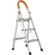 thumbnail image 1 of Escalera Plegable de Acero Inoxidable Practiksa RZ15036 con 3 Escalones, 1 of 2