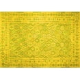 thumbnail image 1 of Ahgly Company Indoor Rectangle Southwestern Yellow Country Area Rugs, 5' x 7', 1 of 4