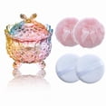 thumbnail image 1 of Set Powder Puff Qopoto de 5 piezas con estuche de cristal, 1 of 5