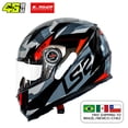 thumbnail image 2 of Casco integral de motocicleta LS2 para hombre y mujer, casco de motocross con carcasa ABS de alta resistencia, aprobado por ECE, accesorios para motocicleta FF358, 2 of 5