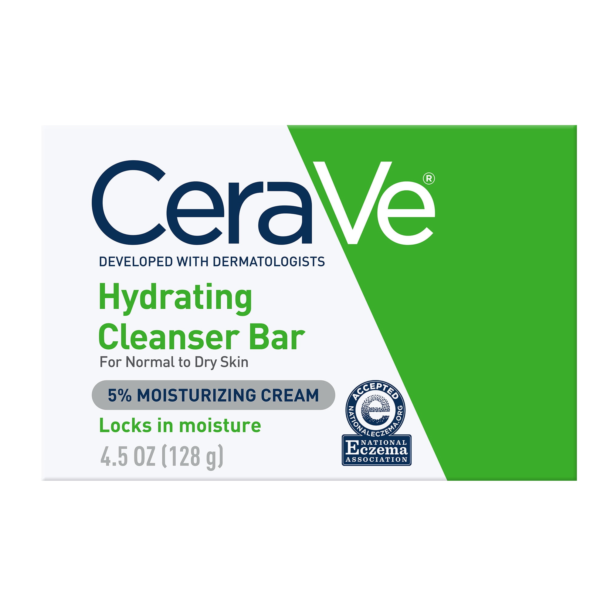 CeraVe Hydrating Cleansing Bar for Face and Body for Normal to Dry 