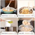thumbnail image 4 of GEREMF-Silicone Cooking Utensils Set, 8-Piece Kitchen Cooking Utensil with Wooden Handle, Silicone Spatula for Nonstick Cookware, Heat-proof & Easy Clean, Khaki, 4 of 4