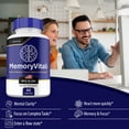 thumbnail image 3 of Memory Vitali Capsules, Advanced Maximum Strength Pills Cognitive and Brain, MemoryVitali Supplement for Clarity and Health (2 Pack), 3 of 8