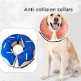 thumbnail image 4 of Comfortable & Adjustable Inflatable Pet Collar - Alternative to Cone Shaped Collars - Great for Post-Surgery or Injury Recovery - Dark blue-L, 4 of 5