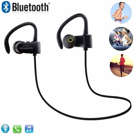 Beyution BT705E Wireless Bluetooth Headphones Sport Stereo Headset Earphone with Micphone for Smart Cell Phone Laptop PC