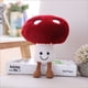 thumbnail image 1 of Lindo hongo de peluche Kawaii sonrisa muñeca hongo peluche animales de peluche almohada regalos para niños rojo JM, 1 of 5