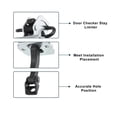 thumbnail image 6 of Door Stoppers 51218160959 for E46 316i 318i 320i Car Door Check Strap Stopper Limiter Hinge Replacement Auto Accessories, 6 of 8