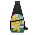 thumbnail image 3 of Simpsons Chest Bag Stylish Crossbody Sling Bag Lightweight Crossbody Fanny Pack For Travel, Sports & Daily Use, 3 of 6