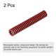 thumbnail image 3 of Resorte de matriz de Compresión Unique Bargains 2uds 10mm OD 60mm Largo Carga Media Rojo, 3 of 5