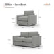 thumbnail image 2 of Set 2 piezas Adapti Sillón Seccional Modular + Loveseat | Gris Niebla, 2 of 9