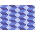 thumbnail image 1 of Ahgly Company Indoor Rectangle Patterned LightSkyBlue Area Rugs, 5' x 7', 1 of 6