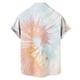thumbnail image 5 of Men'S Casual Loose Fitting Short Sleeved Shirt Fashionable Lapel Shirt Top L, 5 of 5