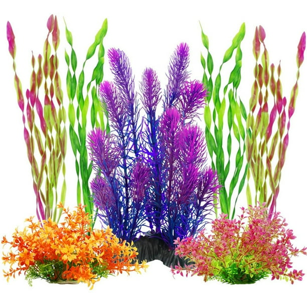 Kabuer Aquarium Plants Fish Tank Decorations Aquarium Decoration Purple