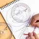 thumbnail image 5 of Circular 10cm 360 ​​grados Transportador Buscador Ángulos Aleatorio, 5 of 8