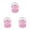 Pink, variant on SeekLGT Hat Holder Hat Shaper Baseball Cap Shaped Plastic Storage Cases Reusable Empty Capsule Containers For DIY Craft Small Fillers Candy Box Dust-proof 1 pc