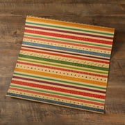 Birthday Wrapping Paper for Kids Girls Women Boys Men, 10 Sheets Kraft Brown Recycled Gift Wrapping Paper 4 Styles "Happy Birthday" Balloons Rainbow Stars Precut 20" X 28" Folded