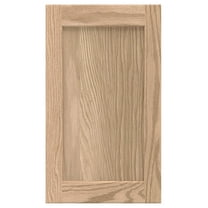 14.75W x 17H Unfinished Oak Kitchen Cabinet Door Replacement, Shaker Style