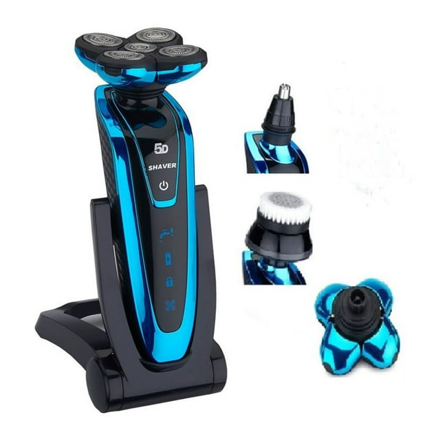 iMeshbean 3 in 1 Rotary 5D Rechargeable Washable Men's Cordless