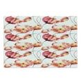 thumbnail image 1 of Watercolor Flower Cutting Board, Shaded Large Poppy and Tulip Flower Painting Spring Blooms Season, Decorative Tempered Glass Cutting and Serving Board, Large Size, Red White Orange, by Ambesonne, 1 of 1