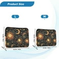thumbnail image 4 of FORMRS 13-13.3 inch Laptop Sleeve Case Soft Carrying Quilted Computer Bag Cover, Sun Moon and Stars Pattern, 4 of 7