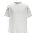 thumbnail image 5 of Enridrech Men's Trendy Tee Comfortable Textured Short Sleeve T Shirts for Men Casual Stylish Crew Neck Tees Top, 5 of 6