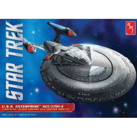 AMT U.S.S. Enterprise 1701-E 1:1400 Scale Model Kit Multi-Colored
